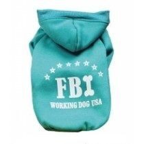 ОДЕЖДА "ТОЛСТОВКА FBI СИНЯЯ" J1017 М 25см