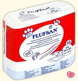 КОВРИК ВПИТЫВАЮЩИЙ ДЛЯ ЖИВ.LUXSAN BASIC  60*60cм